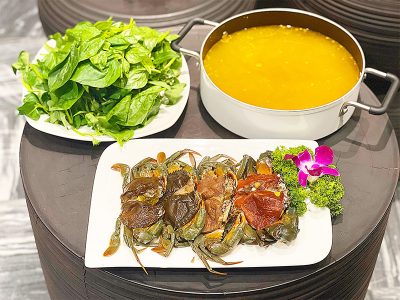 lẩu cua rẽ